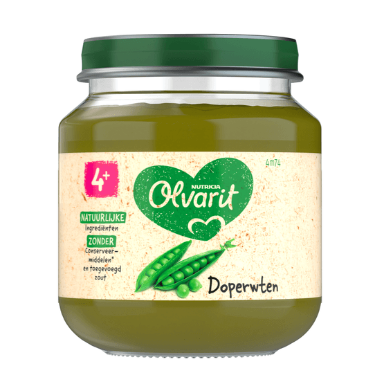Olvarit 4+ Maanden Doperwten - Dirk