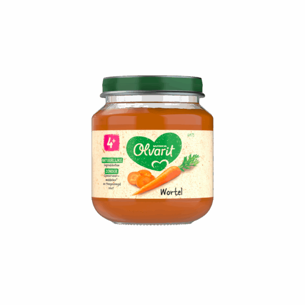 Olvarit 4+mnd Wortel - PLUS