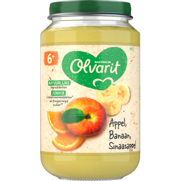 Olvarit Appel Banaan Sinaasappel 6+ Maanden - JUMBO