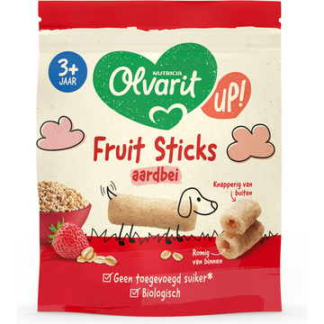 Olvarit UP! Fruit Stick Aardbei 3 jaar+ - JUMBO