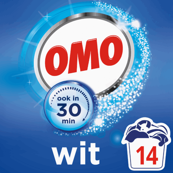 Omo Wasmiddel poeder wit - PLUS