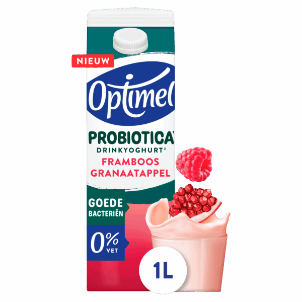 Optimel Probiotica drinkyoghurt Framboos - PLUS