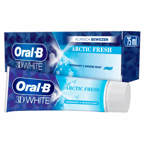Oral-B 3D White Arctic Fresh 75ML - PLUS
