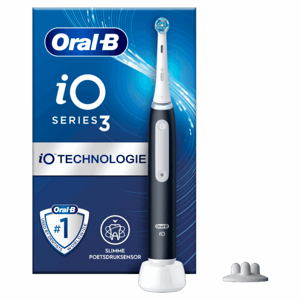 Oral-B iO3s black elektrische tandenborstel - PLUS