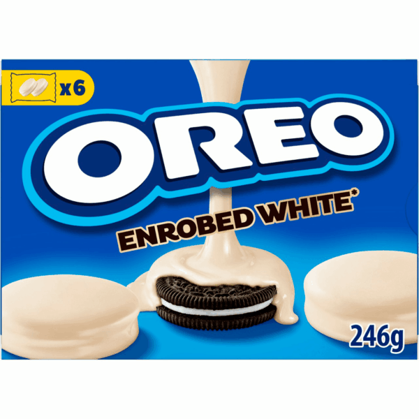Oreo Koekjes omhuld met witte chocolade - PLUS