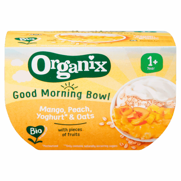 Organix Good Morning Bowl Mango Perzik 12+m - PLUS