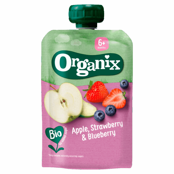 Organix Knijpfruit Appel