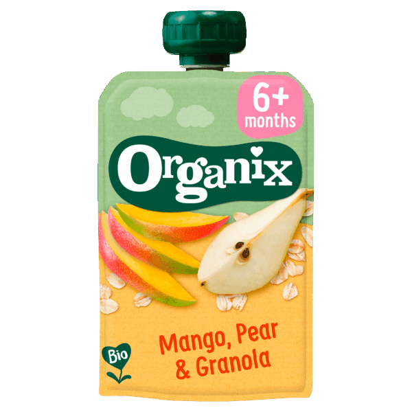 Organix Knijpfruit Mango