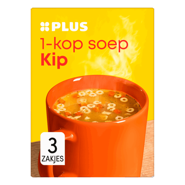 PLUS 1 kops soep Kip - PLUS