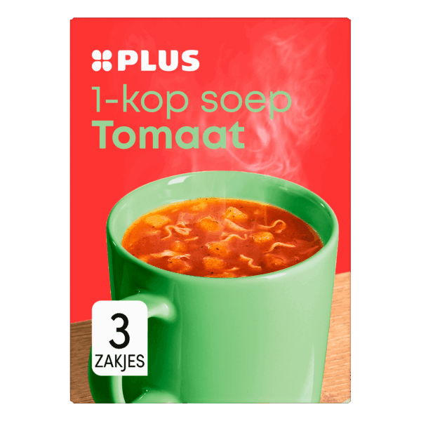 PLUS 1 kops soep Tomaat - PLUS