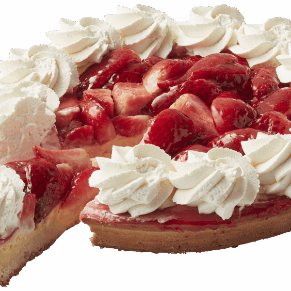 PLUS Aardbeienvlaai met slagroom - PLUS