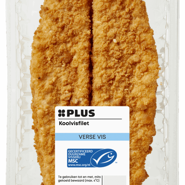 PLUS Alaska Koolvisfilet gepaneerd - PLUS