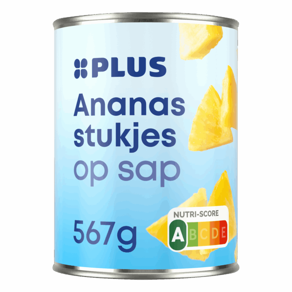 PLUS Ananasstukjes op sap - PLUS