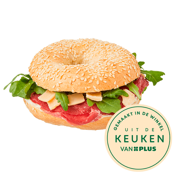 PLUS Bagel Carpaccio - PLUS