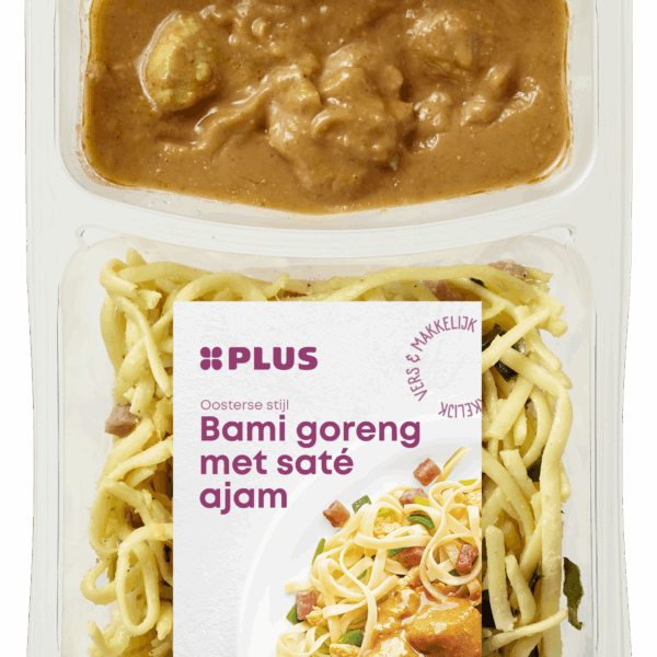 PLUS Bami Goreng met Saté Ajam - PLUS