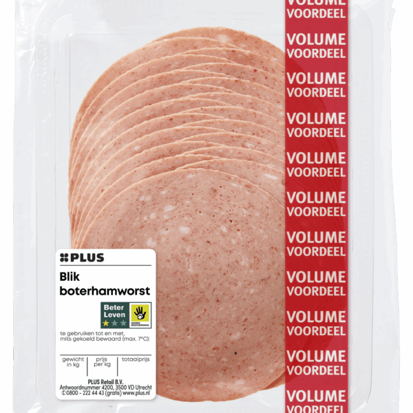 PLUS Blik boterhamworst VDV - PLUS