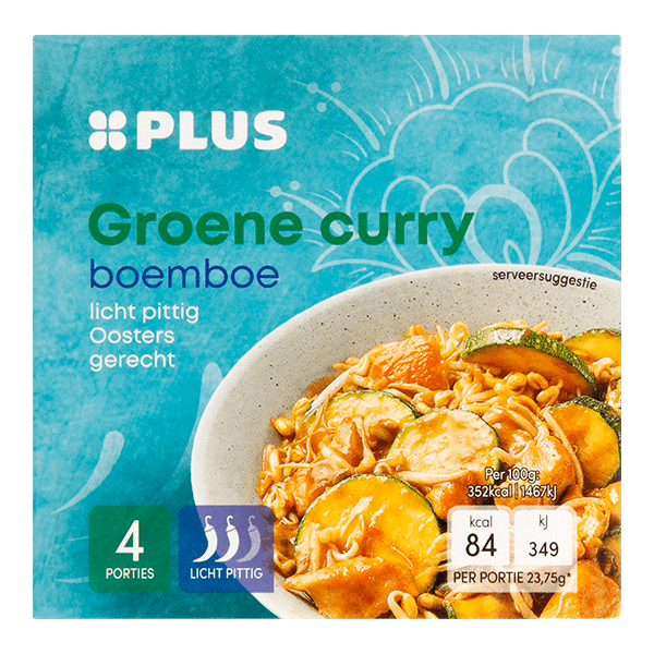 PLUS Boemboe groene curry - PLUS