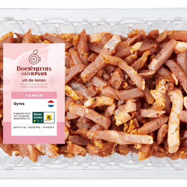 PLUS Boerentrots Gyrosreepjes 500gr - PLUS