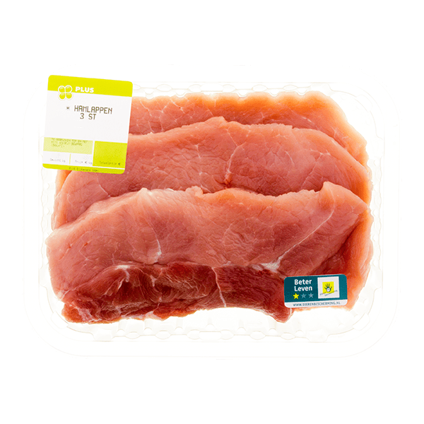 PLUS Boerentrots Hamlappen 3 stuks - PLUS