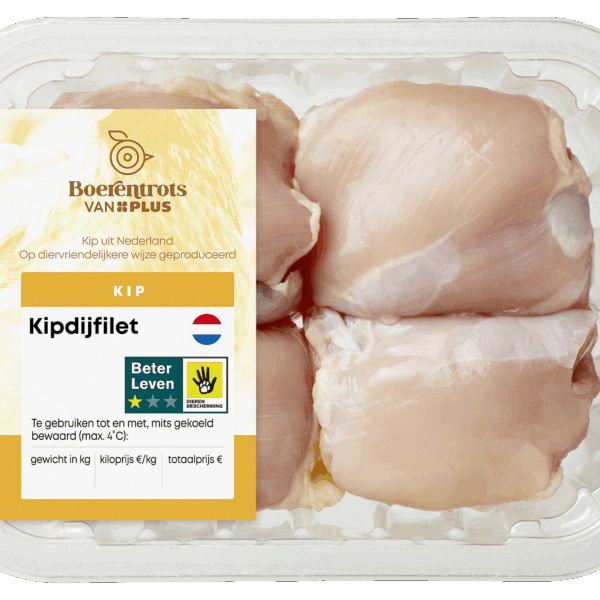 PLUS Boerentrots Kipdijfilet naturel - PLUS