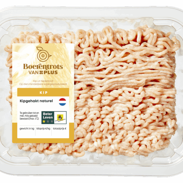 PLUS Boerentrots Kipgehakt naturel - PLUS