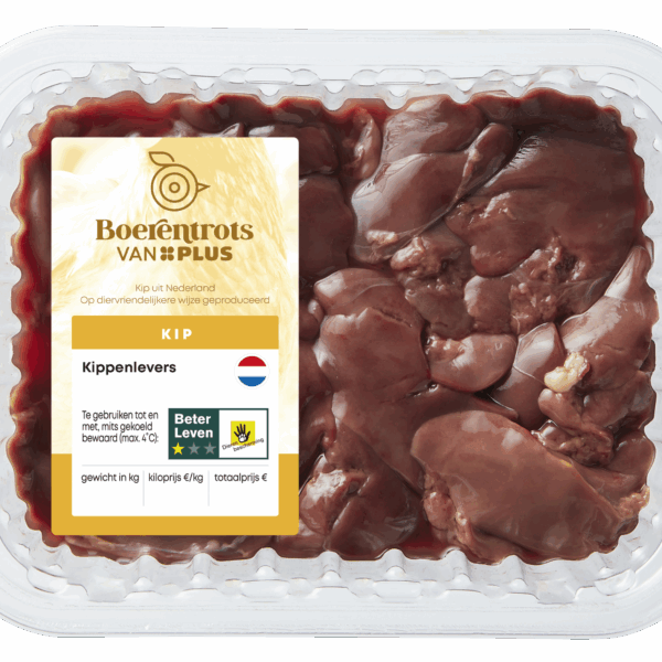 PLUS Boerentrots Kippenlevers - PLUS