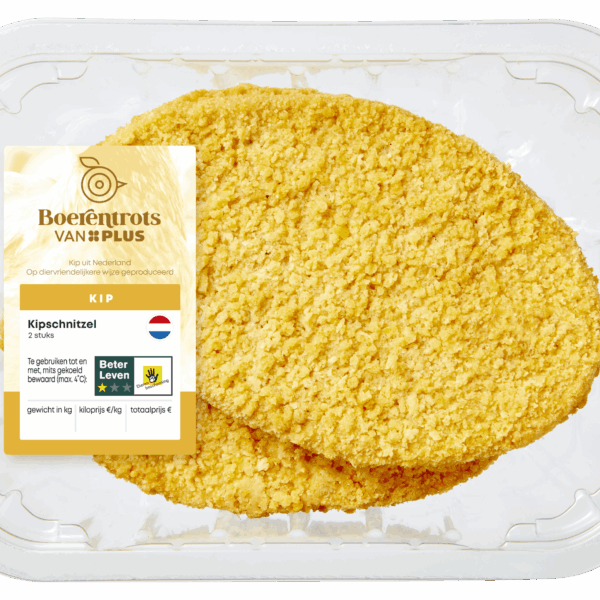 PLUS Boerentrots Kipschnitzel 2st. - PLUS