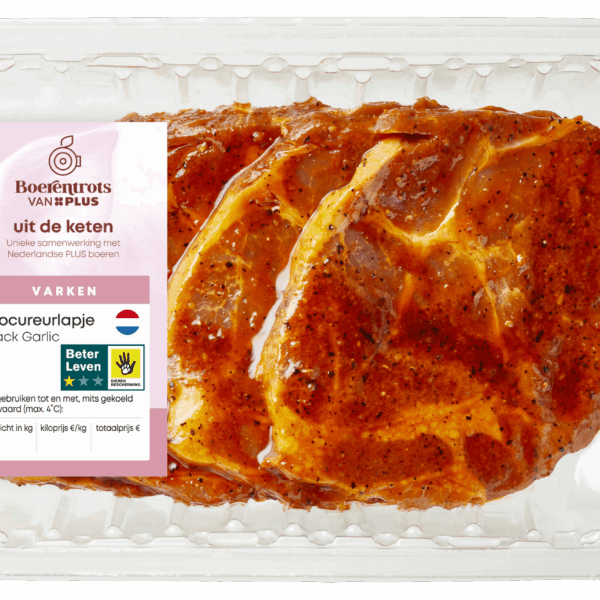 PLUS Boerentrots Procureurlapje black garlic - PLUS
