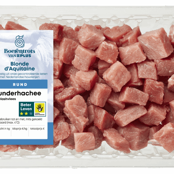 PLUS Boerentrots Runderhachee Goulashvlees - PLUS