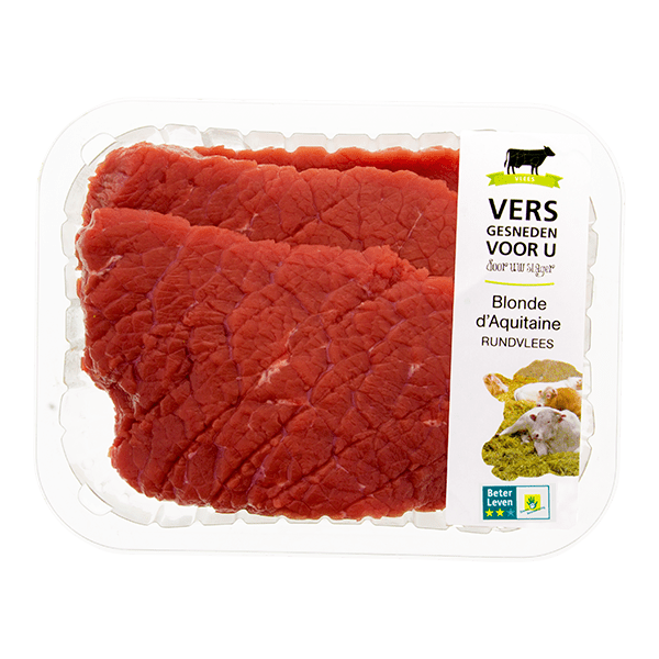 PLUS Boerentrots Rundersteak naturel 4 stuks - PLUS