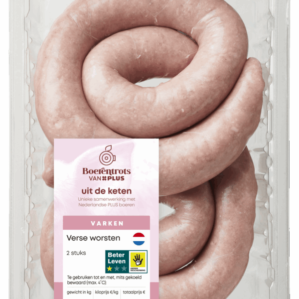 PLUS Boerentrots Verse worst 2 st - PLUS