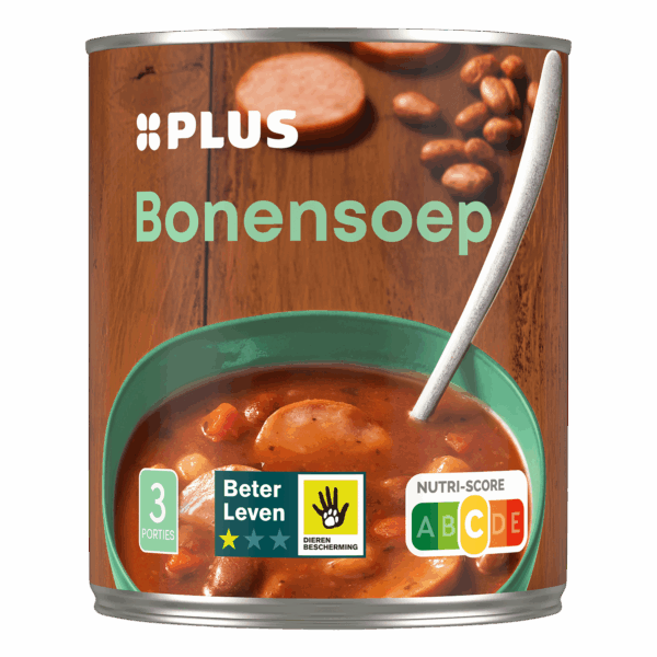 PLUS Bonensoep 800 ml - PLUS