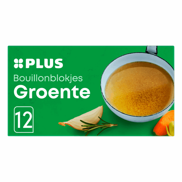 PLUS Bouillonblokjes groenten - PLUS