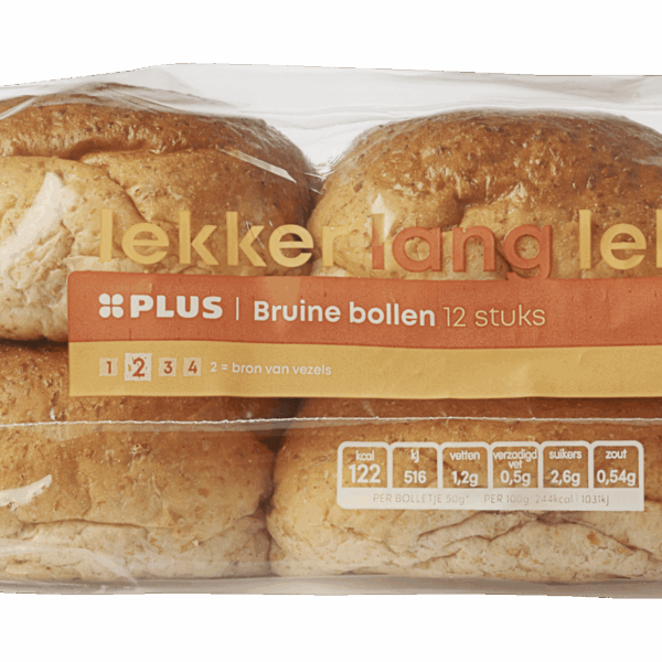 PLUS Bruine bollen lekker lang lekker - PLUS