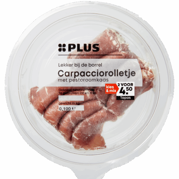 PLUS Carpacciorolletje - PLUS