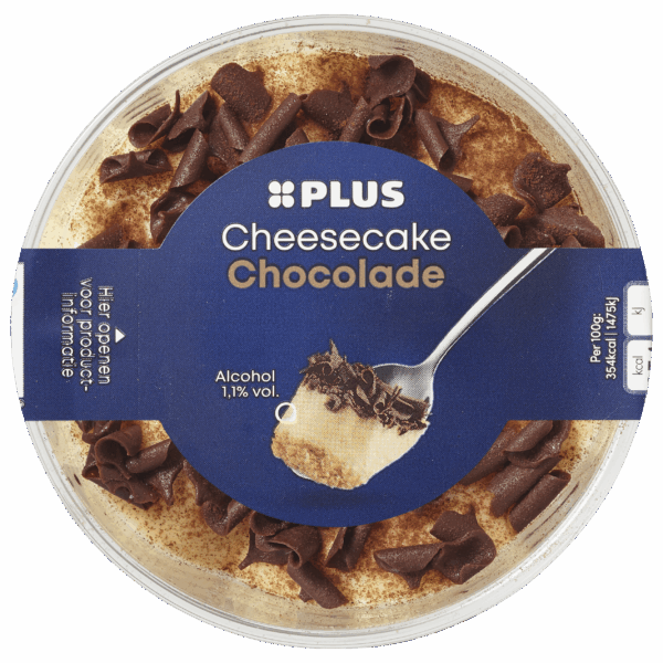 PLUS Cheesecake chocolade Fairtrade - PLUS