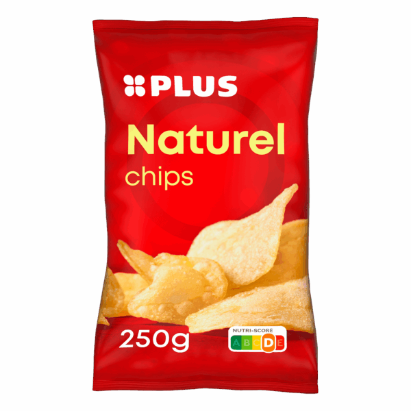 PLUS Chips naturel - PLUS
