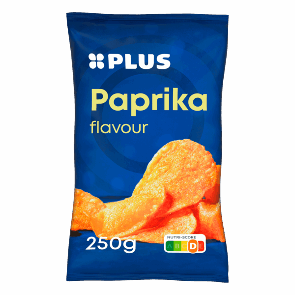 PLUS Chips paprika - PLUS