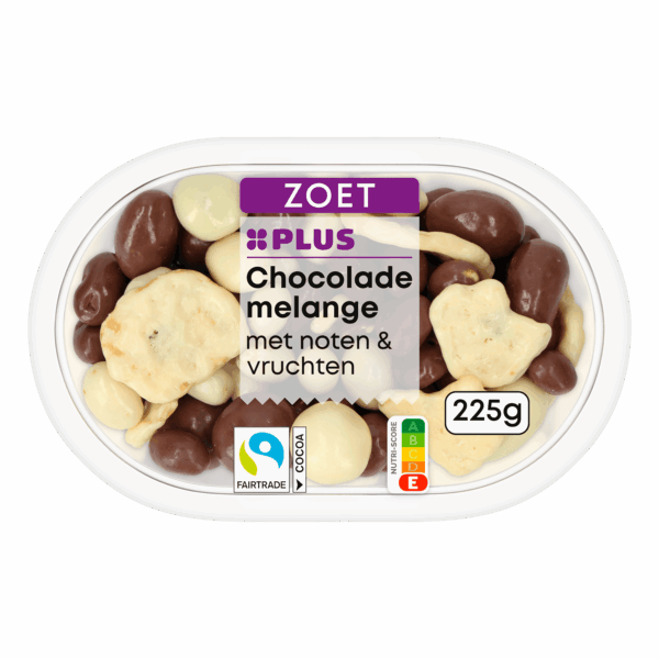 PLUS Chocolade melange Fairtrade - PLUS
