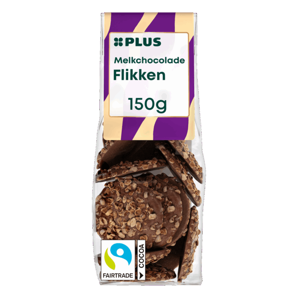 PLUS Chocoladeflikken koffie crunch - PLUS