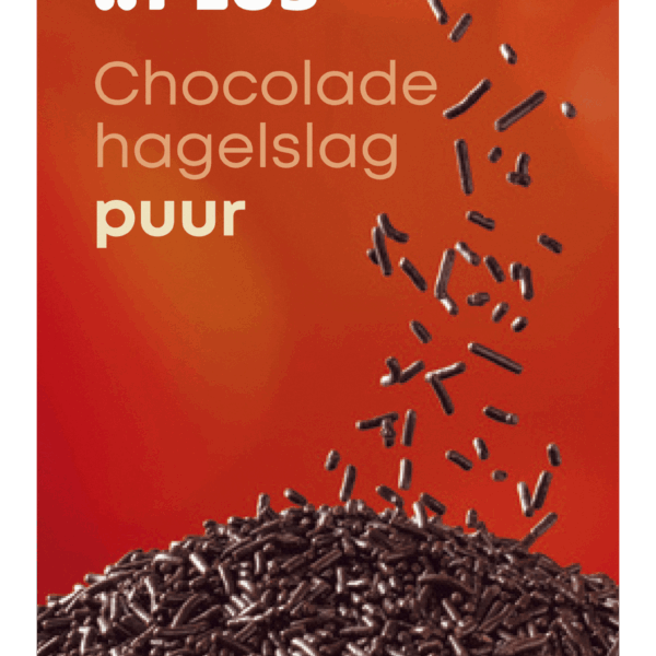 PLUS Chocoladehagelslag puur Fairtrade - PLUS