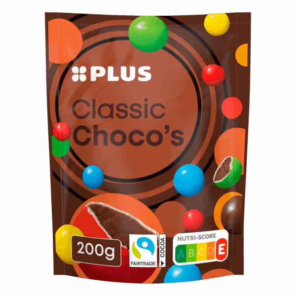 PLUS Chocos classics Fairtrade - PLUS