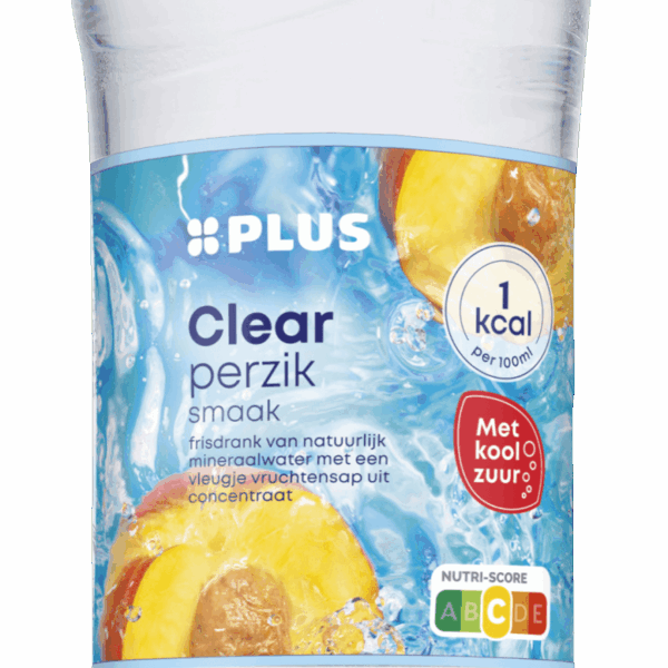 PLUS Clear perzik - PLUS