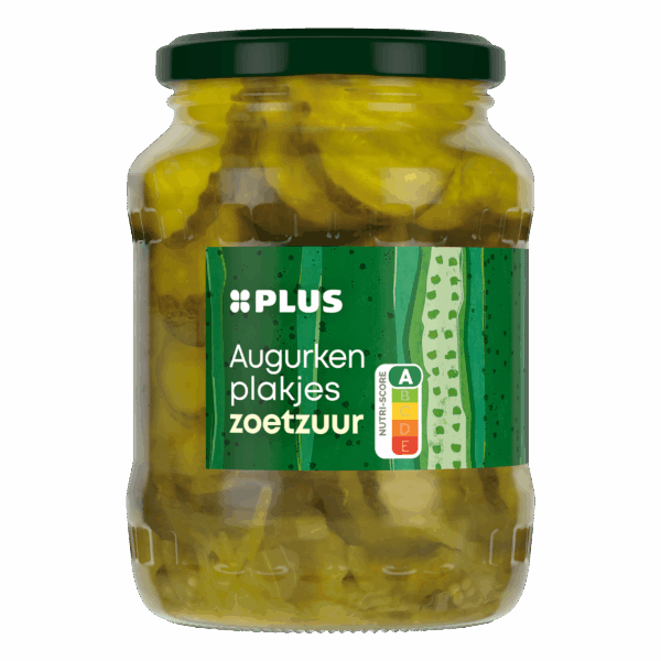 PLUS Dill chips zoetzuur - PLUS