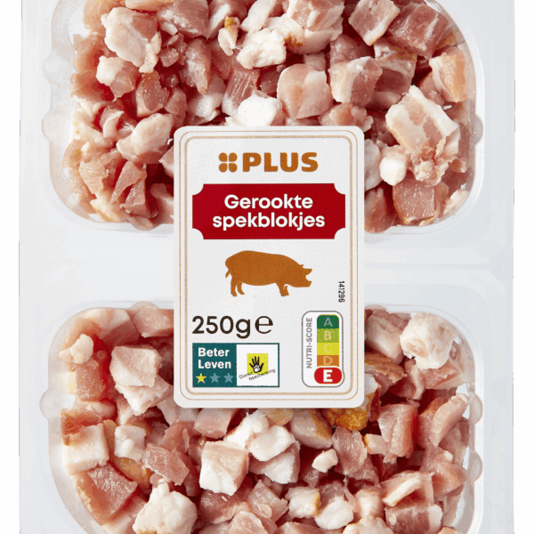 PLUS Dobbelsteentjes gerookt spek - PLUS