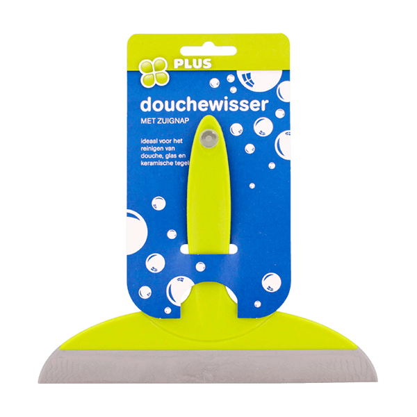 PLUS Douchewisser met zuignap - PLUS