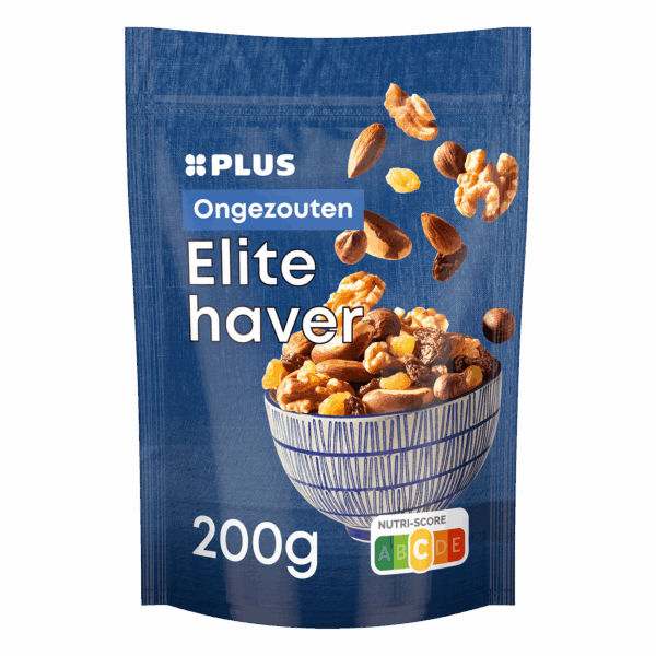 PLUS Elitehaver ongezouten - PLUS