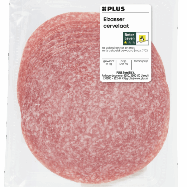 PLUS Elzasser cervelaat - PLUS
