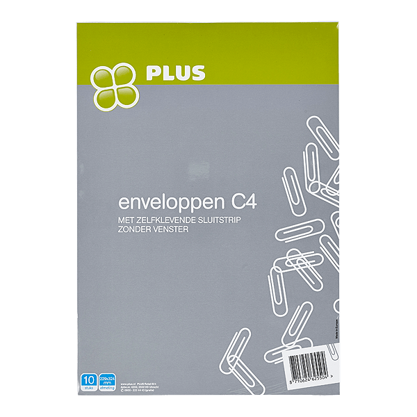 PLUS Enveloppen C4 229x324 mm - PLUS