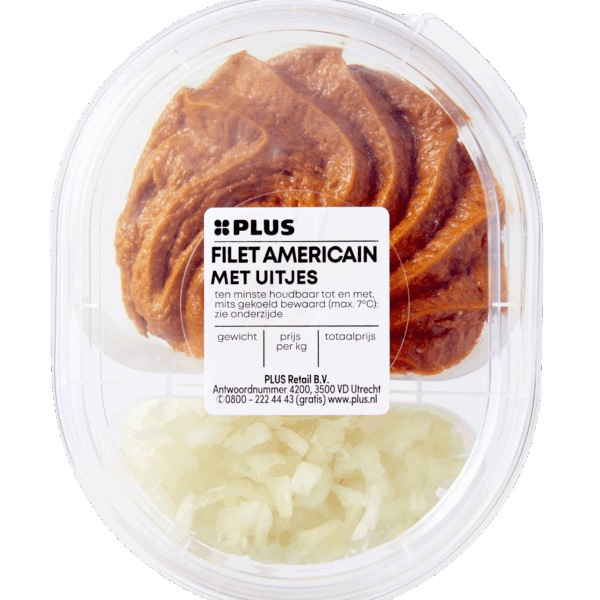 PLUS Filet americain met ui - PLUS